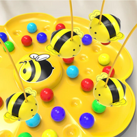 Clumsy Little Bumblebee Multifunctional Board Game Puzzle Fishing Toys Little Girl Boy Gifts, Parties, Parent-Child Interactions