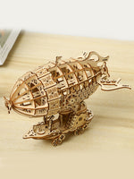 3D Wooden Puzzle Airship Model