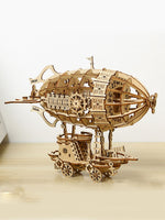 3D Wooden Puzzle Airship Model