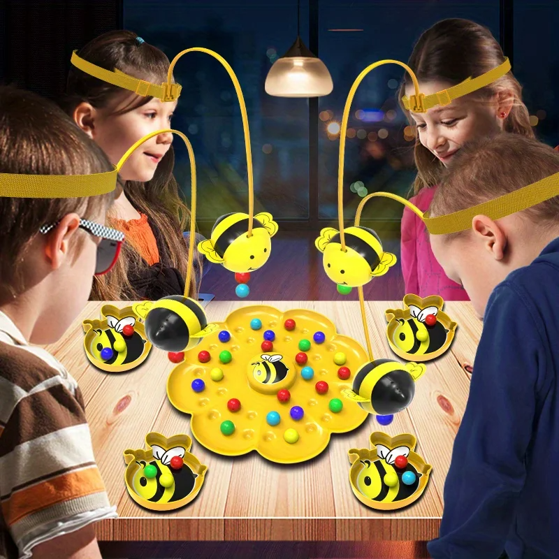 Clumsy Little Bumblebee Multifunctional Board Game Puzzle Fishing Toys Little Girl Boy Gifts, Parties, Parent-Child Interactions