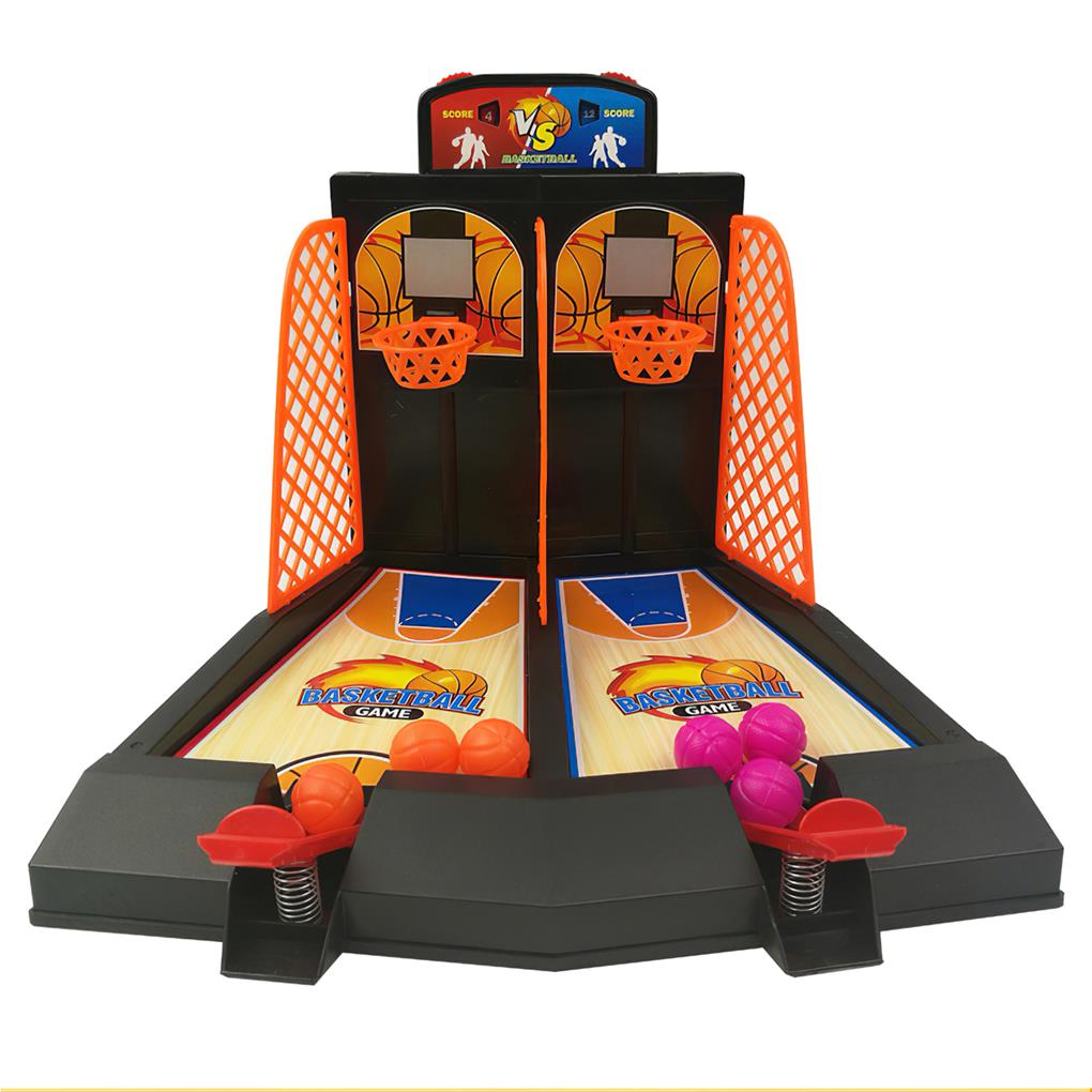 Desktop Basketball Game Toys 2-Player Table Ade Games Relaxing Intelligent Innovative Household Shooting Gift for Children